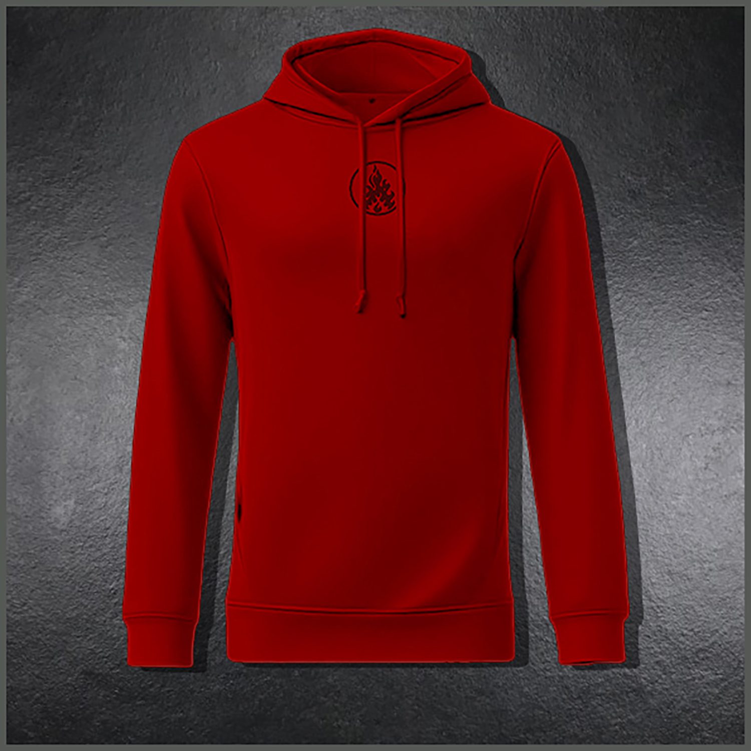 Organic Hoody - Red