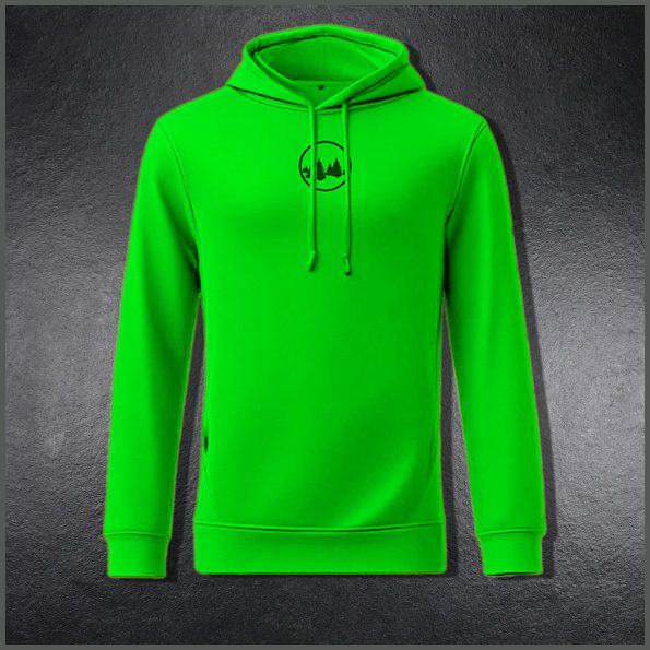 Organic Hoody - Apple Green