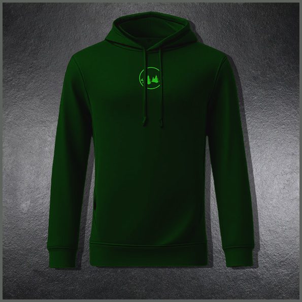 Organic Hoody - Forest Green