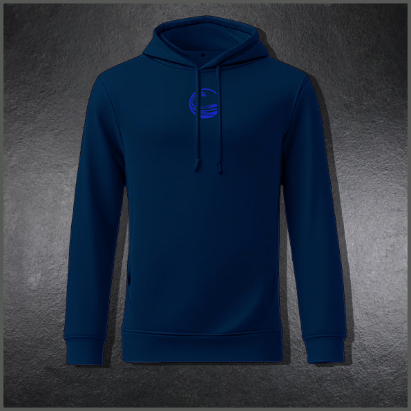 Organic Hoody - Navy Blue