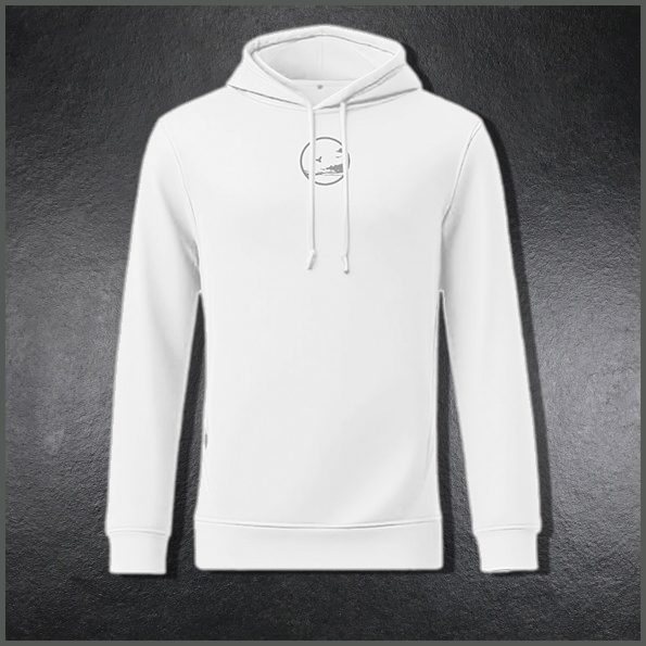 Organic Hoody - White