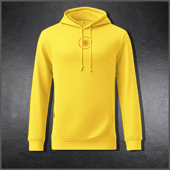 Organic Hoody - Yellow