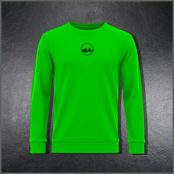 Organic Sweat Unisex - Apple Green