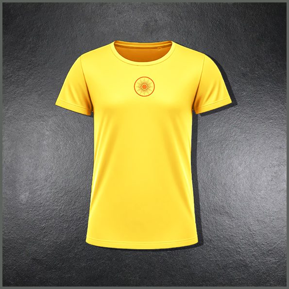 Organic T-Shirt Women - Yellow